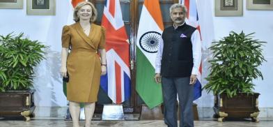 UK’s new Prime Minister Liz Truss before her meeting with Indian External Affairs Minister S. Jaishankar during her New Delhi visit on OCTOBER 22, 2021 (Photo: PIB) UK’s new Prime Minister Liz Truss before her meeting with Indian External Affairs Minister S. Jaishankar during her New Delhi visit on OCTOBER 22, 2021 (Photo: PIB)