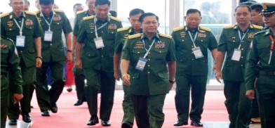 Myanmar military leaders (Photo: Twitter) Myanmar military leaders (Photo: Twitter)