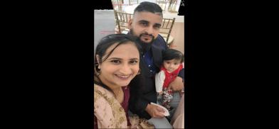 Eight-month-old Aroohi Dheri who was kidnapped with her parents, Jasleen Kaur, 27, and Jasdeep Singh, 36, in a photo released by the Merced County Sheriff in California on October 3, 2022. (Photo: Merced County Sheriff)