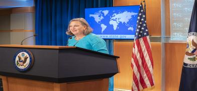 US Under Secretary of State for Political Affairs Victoria Nuland (File Photo: State Dept.) US Under Secretary of State for Political Affairs Victoria Nuland (File Photo: State Dept.)