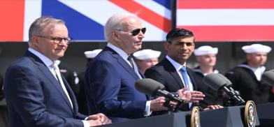 Australian Prime Minister Anthony Albanese, US President Joe Biden and British Prime Minister Rishi Sunak in California(Photo: Twitter)