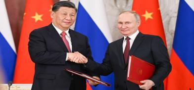 Chinese President Xi Jinping and Russian President Vladimir Putin in Moscow, Russia, March 21, 2023. (Photo: Xinhua) Chinese President Xi Jinping and Russian President Vladimir Putin in Moscow, Russia, March 21, 2023. (Photo: Xinhua)
