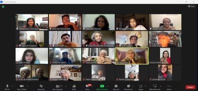 ‘Celebrating Love: Beyond Borders and Boundaries’ - a discussion by Southasia Peace Action Network. Screenshot of virtual event. ‘Celebrating Love: Beyond Borders and Boundaries’ - a discussion by Southasia Peace Action Network. Screenshot of virtual event.