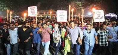 DSA Protest in Bangladesh (Photo: New Age)