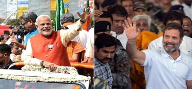 Narendra Modi and Rahul Gandhi election campaigning in Karnataka (Photo: Youtube) Narendra Modi and Rahul Gandhi election campaigning in Karnataka (Photo: Youtube)