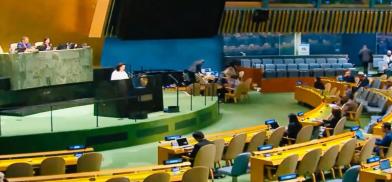India’s Permanent Representative Ruchira Kamboj speaks on the Culture of Peace at the United Nations General Assembly on Wednesday, June 14, 2023. (Photo Source: UN) India’s Permanent Representative Ruchira Kamboj speaks on the Culture of Peace at the United Nations General Assembly on Wednesday, June 14, 2023. (Photo Source: UN)