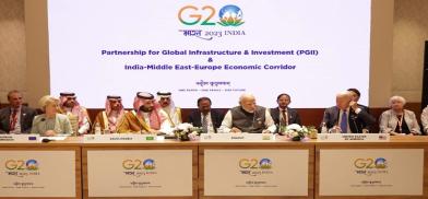 Modi announcing India MIddle East Corridor at G20 (Photo: Twitter)