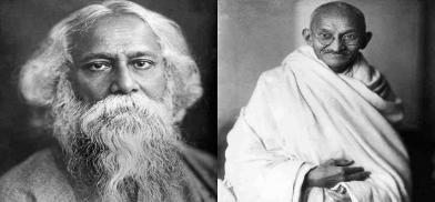 Tagore and Gandhi