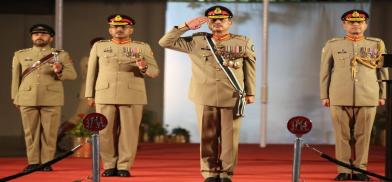 Pakistan military chief and top generals(Photo Twitter) Pakistan military chief and top generals(Photo Twitter)