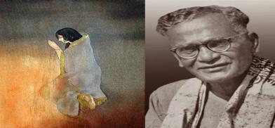 Nandalal Bose and his painting Nandalal Bose and his painting