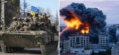 Russia-Ukraine and Hamas-Israel war Russia-Ukraine and Hamas-Israel war