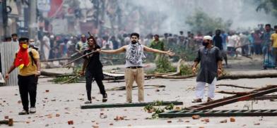 Student protests in Bangladesh (Photo: Twitter)