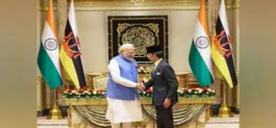 Prime Minister Narendra Modi's visit to Brunei and Singapore (Photo: Twitter)