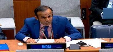 Eldos Mathew Punnoose, a counsellor at India’s United Nations Mission