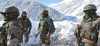 Indian soldiers on the China front (Photo: Twitter) Indian soldiers on the China front (Photo: Twitter)