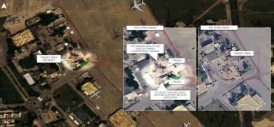 Damage of Pakistani airbase (Photo: Twitter) Damage of Pakistani airbase (Photo: Twitter)
