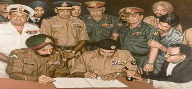 December 16 - General Niazi signs instrument of surrender, Dhaka falls December 16 - General Niazi signs instrument of surrender, Dhaka falls