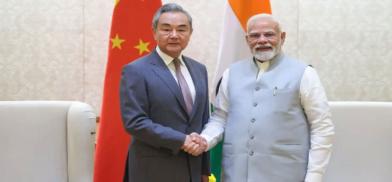 PM Modi meets Chinese FM Wang Yi in Delhi PM Modi meets Chinese FM Wang Yi in Delhi
