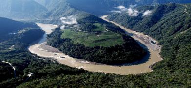 China building dam on the Yarlung Tsangpo river China building dam on the Yarlung Tsangpo river