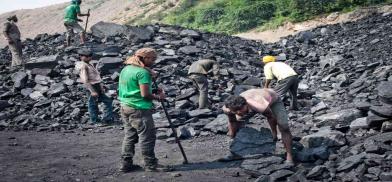 Jharkhand coal mine workers