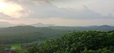 Sunset from a mountaintop in Sri Lanka. Photo by SinhaRaja Tammita-Delgoda.