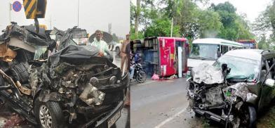 Fatal road accidents in India and Sri Lanka