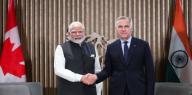 PM Modi and Canadian PM Mark Carney