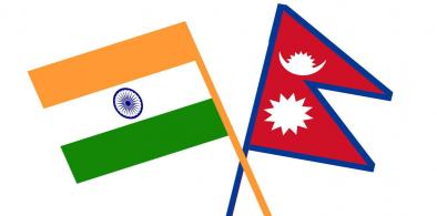 India-Nepal flags (File)