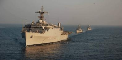 Indian Navy ships (File)
