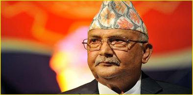 Nepal PM Oli (File)