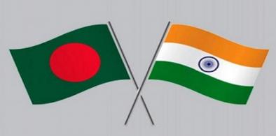 Bangladesh-India flags (File)