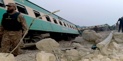 Pakistan train accident