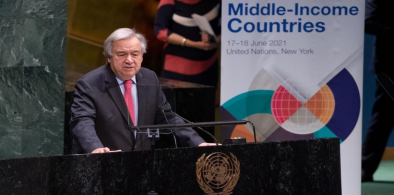 UN chief urges debt relief extension for middle-income countries