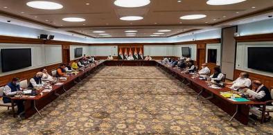 Prime Minister Narendra Modi chairing the All-Party meeting with various political leaders from Jammu and Kashmir