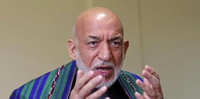 Former Afghan president Karzai 