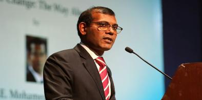 Former Maldivian president Nasheed