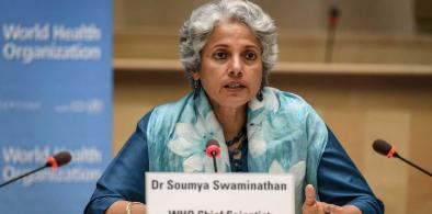 World Health Organization (WHO)'s Chief Scientist Soumya Swaminathan 