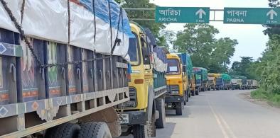 Transporters’ strike in Bangladesh