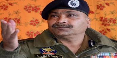 Dilbaag Singh, director-general of the Jammu and Kashmir Police