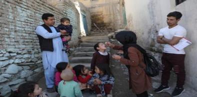 Nationwide polio vaccination drive starts in Afghanistan