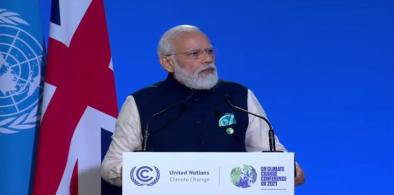 Modi's pledge at climate summit 