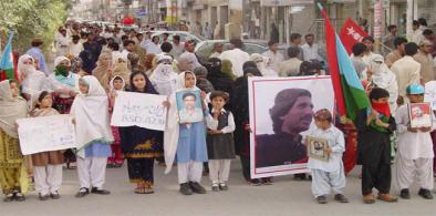 Women, children join protests in strategic Pakistani port town (Photo: Baloch Sarmachar)