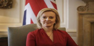 British Foreign Secretary Liz Truss