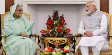 PM meeting the Prime Minister of Bangladesh, Ms. Sheikh Hasina, at Hyderabad House, in New Delhi on September 06, 2022(Photo: PIB)