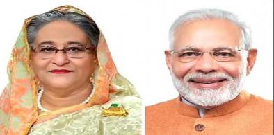 Bangladesh Prime Minister Sheikh Hasina and Narendra Modi