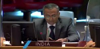 R. Ravindra, the Charge d’Affaires of India’s UN Mission