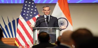 US Ambassador to India Eric Garcetti