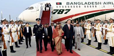 Bangladesh's Prime Minister Sheikh Hasina visit to China