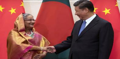 Sheikh Hasina meets President Xi Jinping in Beijing