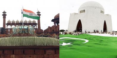 15 August of India and 14 August of Pakistan photos